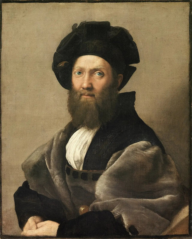 Portret Baldassare Castiglione - Rafael Santi