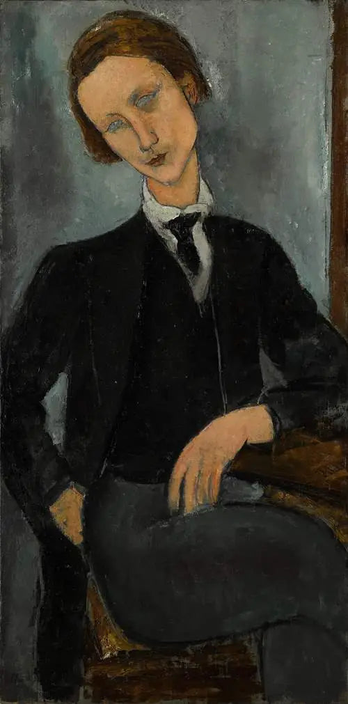 Portret Baranowskiego - Amedeo Modigliani