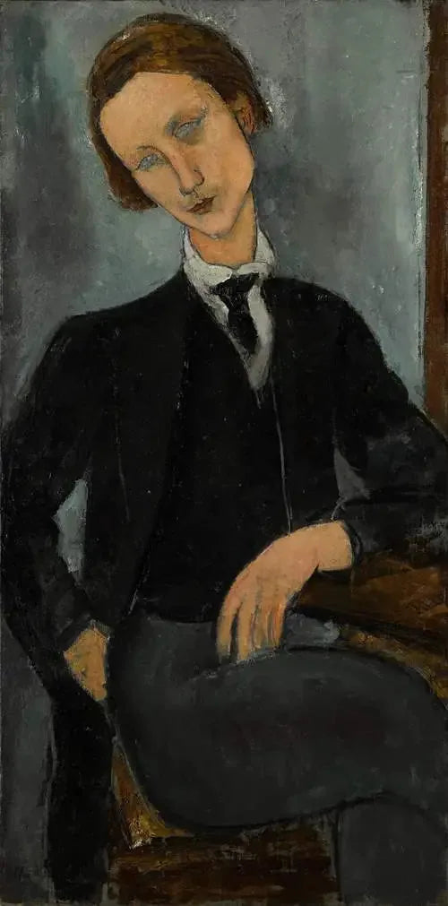 Portret Baranowskiego - Amedeo Modigliani