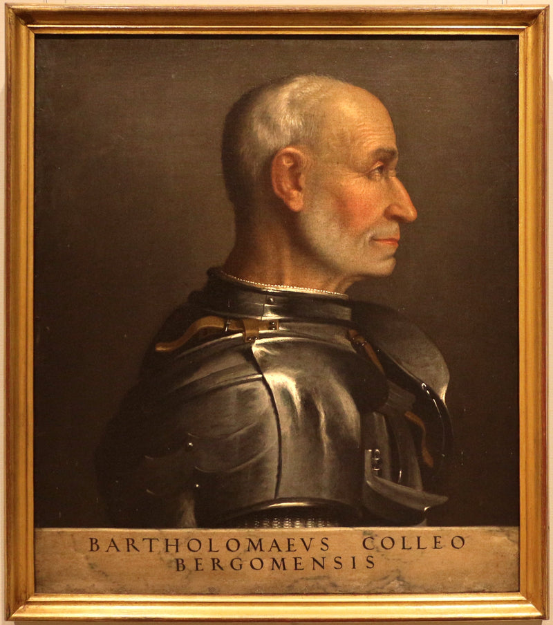 portret Bartolomeo Colleoni - Giovanni Battista Moroni