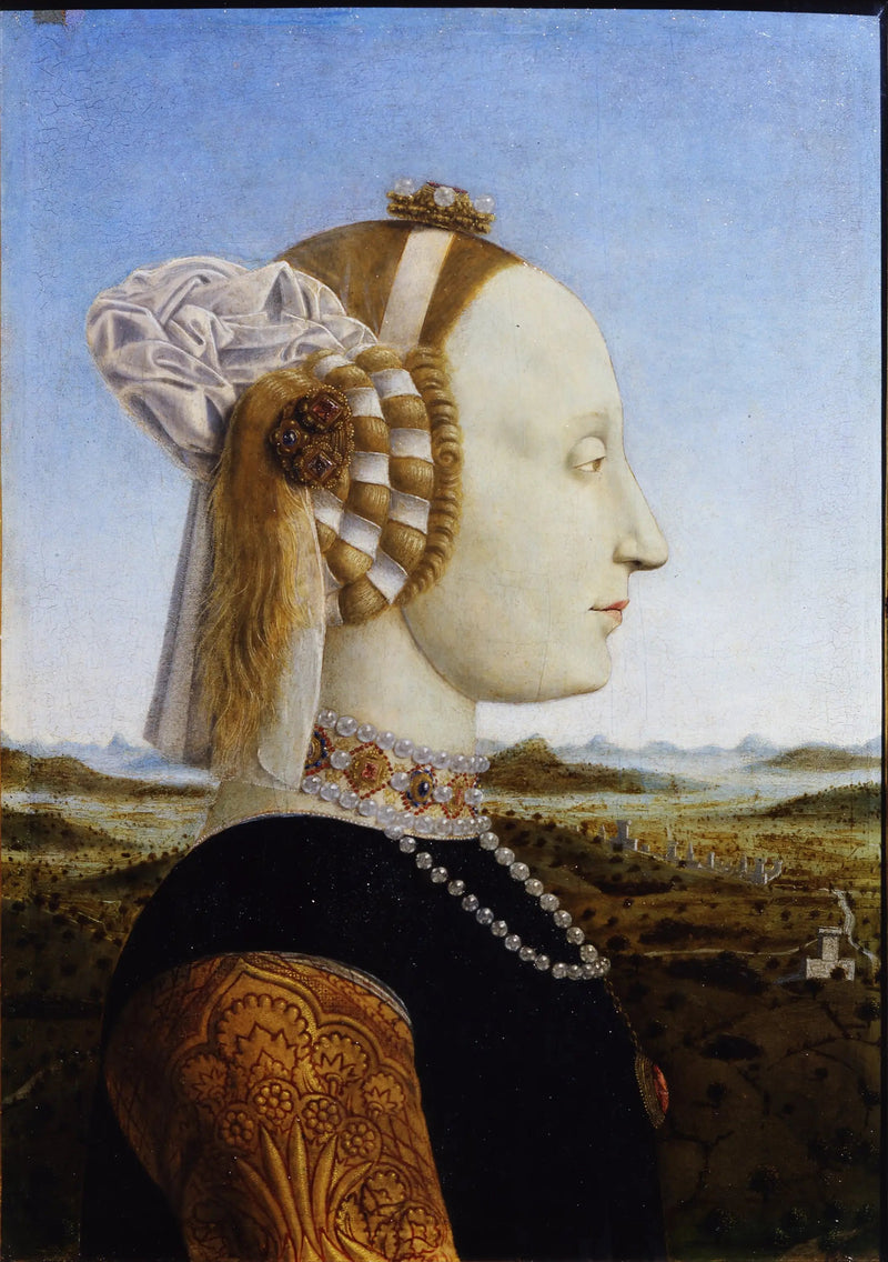 Portret Battisty Sforzy - Piero della Francesca