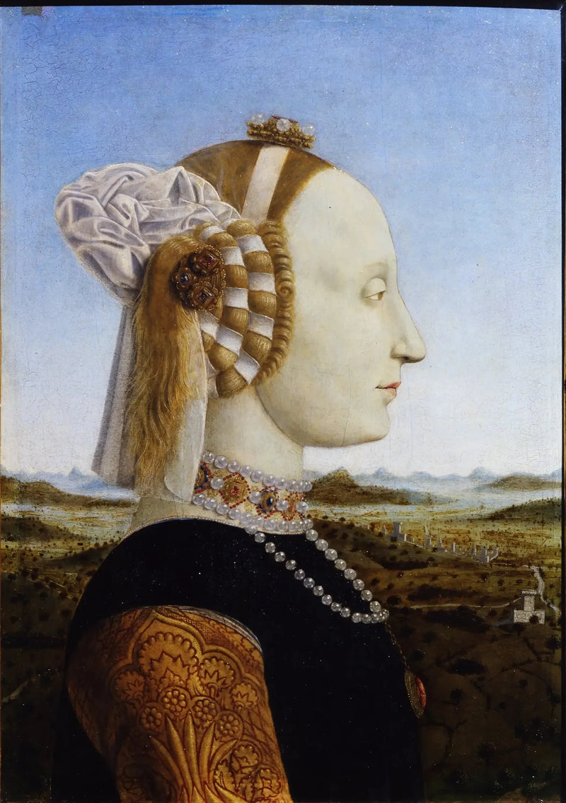 Portret Battisty Sforzy - Piero della Francesca