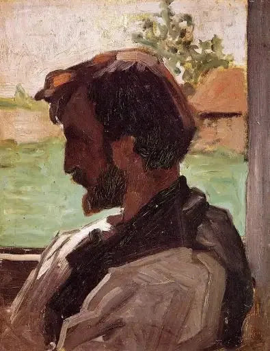Portret Bazille'a - Claude Monet