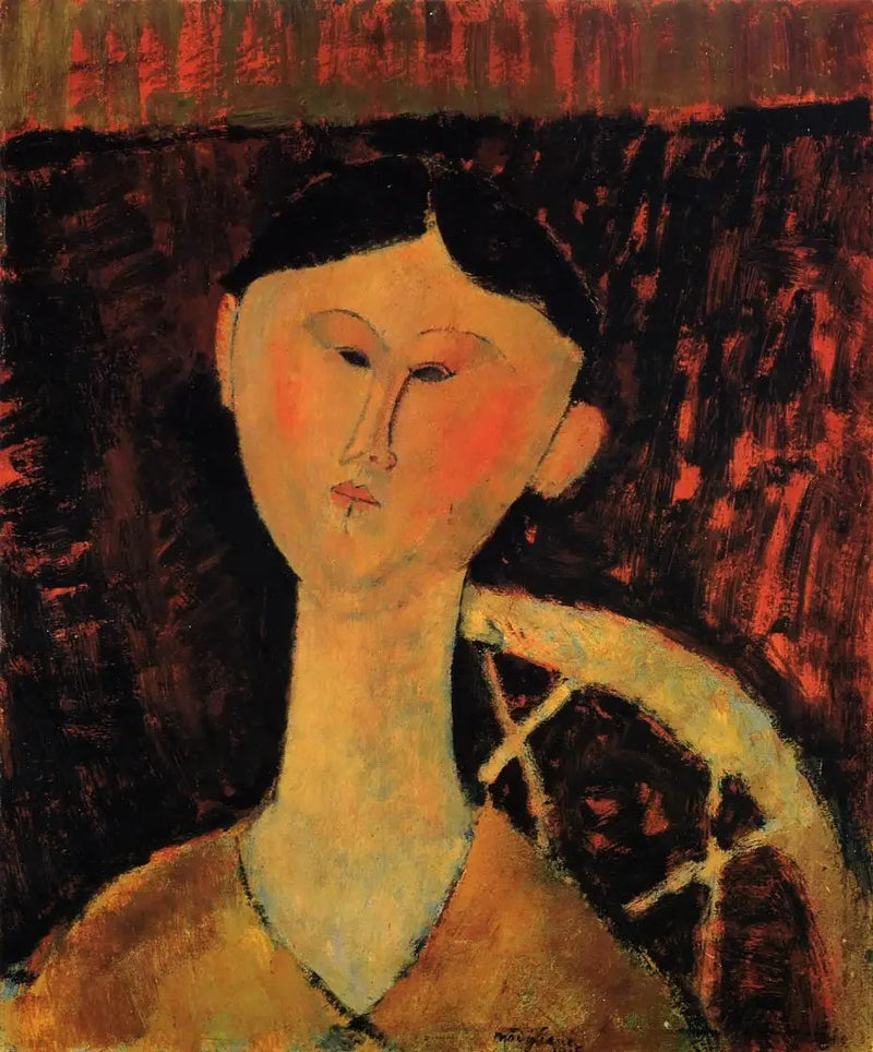 Portret Beatrice Hastings - Amedeo Modigliani