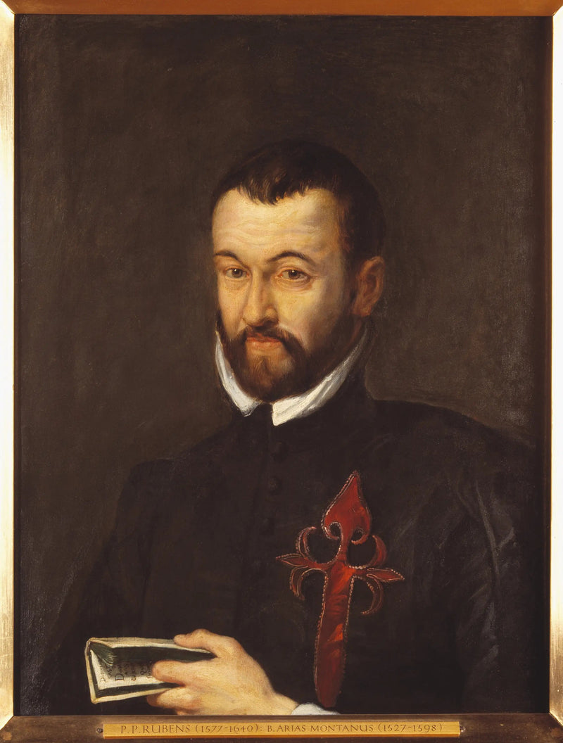 Portret Benedictusa Ariasa Montanusa - Peter Paul Rubens