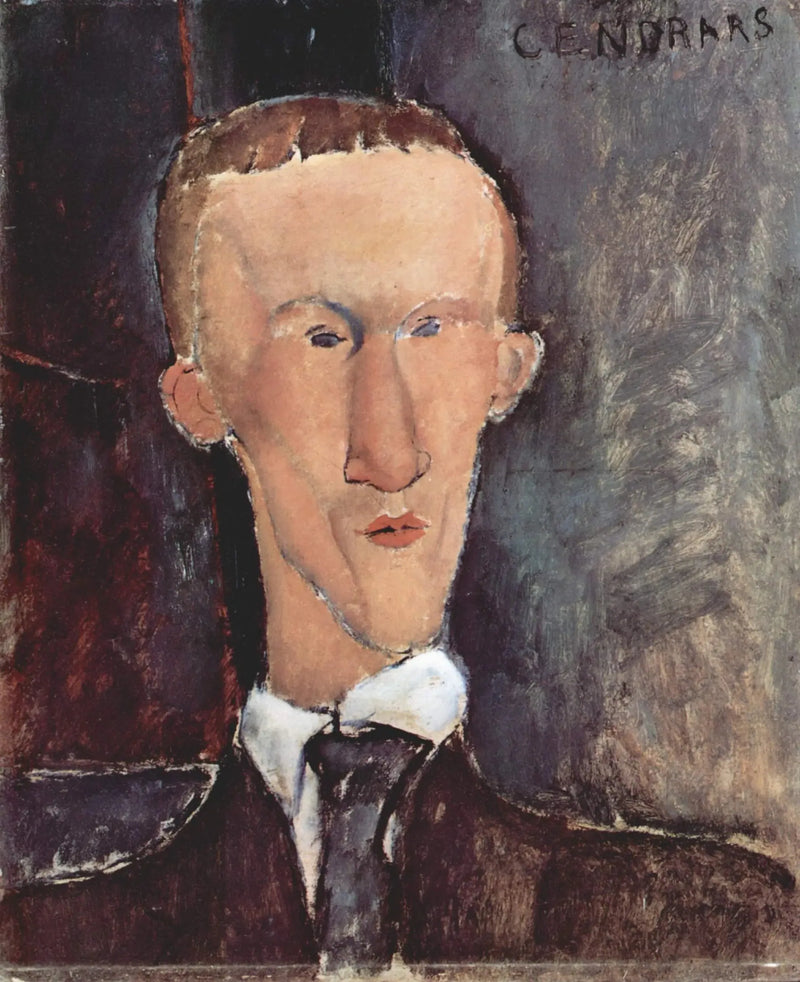 Portret Blaise'a Cendrarsa - Amedeo Modigliani
