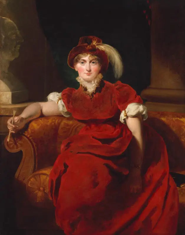 Portret Caroline de Brunswick - Thomas Lawrence