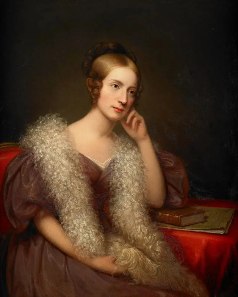 Portret Caroline Louisa Pratt Bartlett - Rembrandt Peale