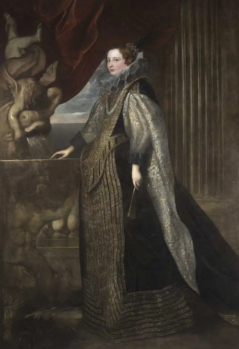 Portret Katariny Balbi Durazzo - Antoine van Dyck