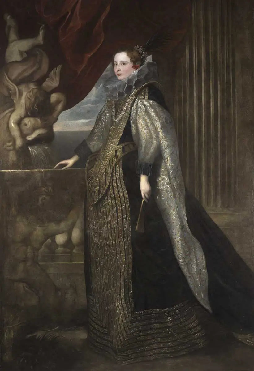 Portret Katariny Balbi Durazzo - Antoine van Dyck