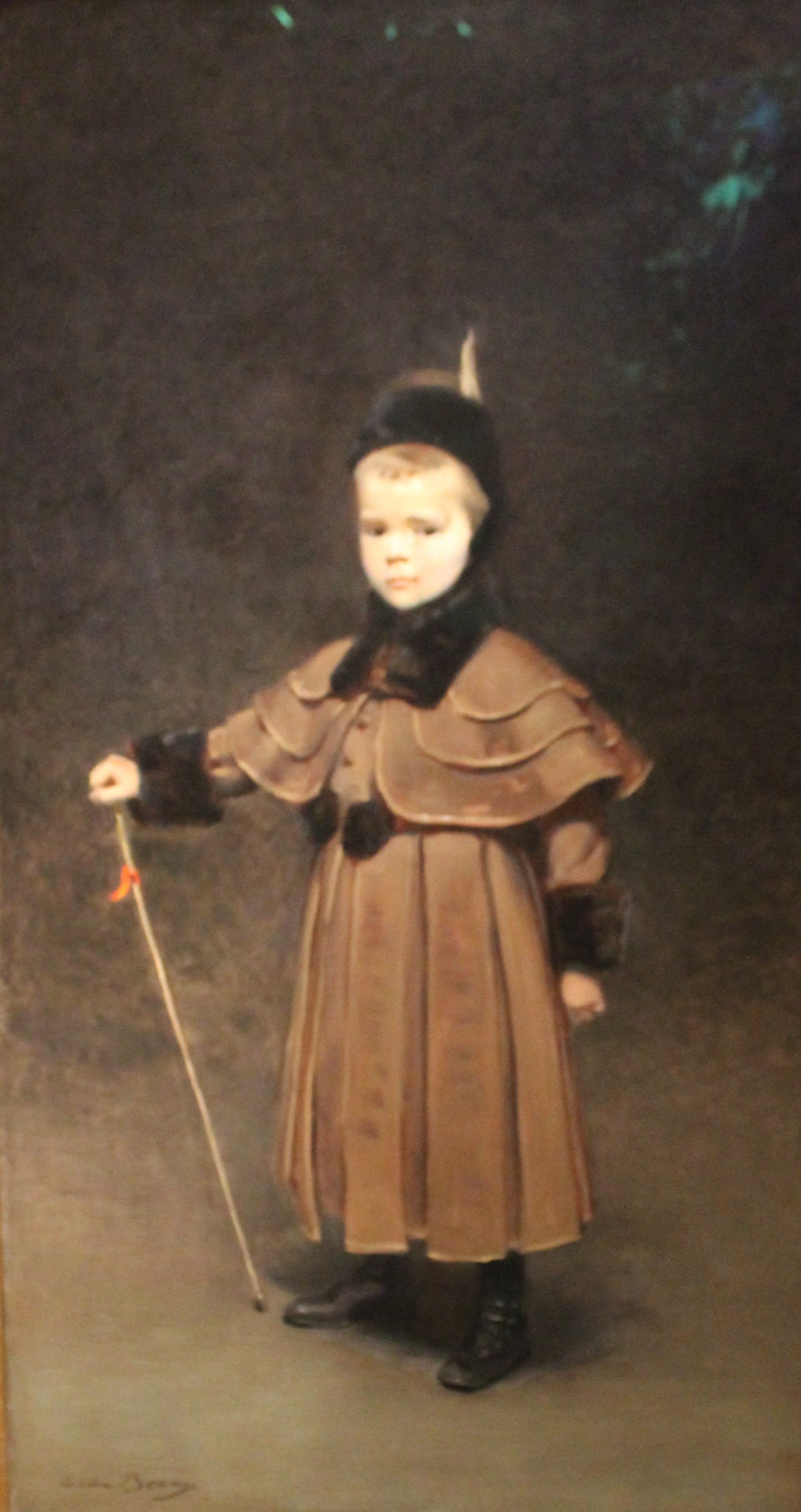Portrait de Cecil Kent Drinker - Cecilia Beaux image 1 reproduction artisanale de tableau