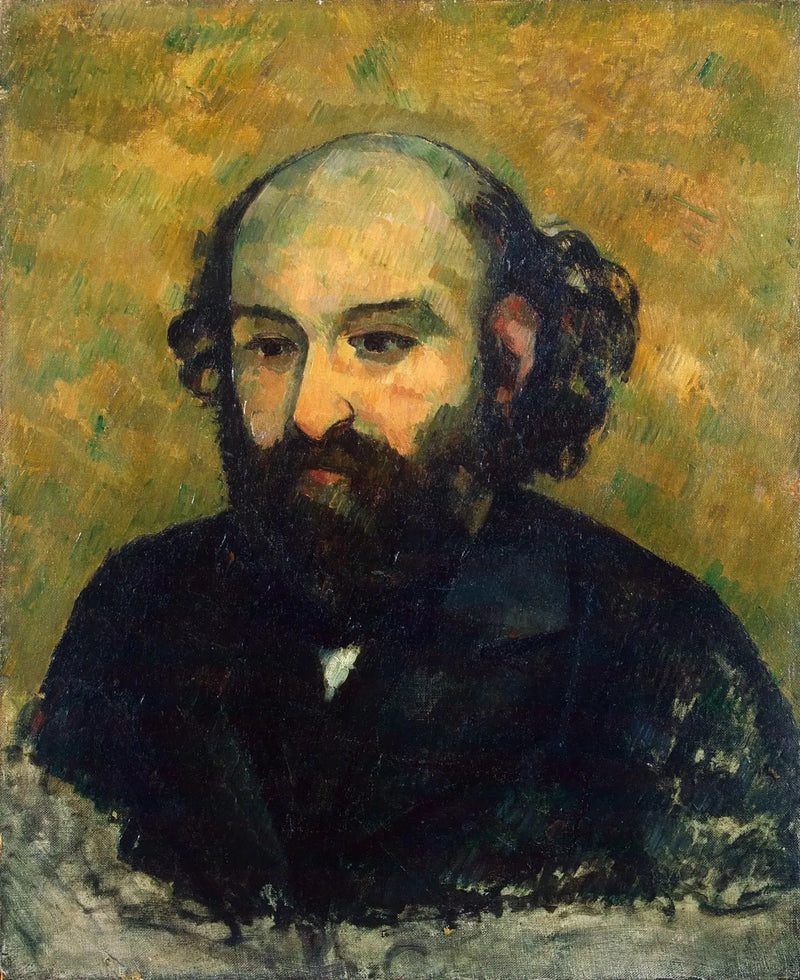 Portret Cézanne'a, według Renoira - Paul Cézanne