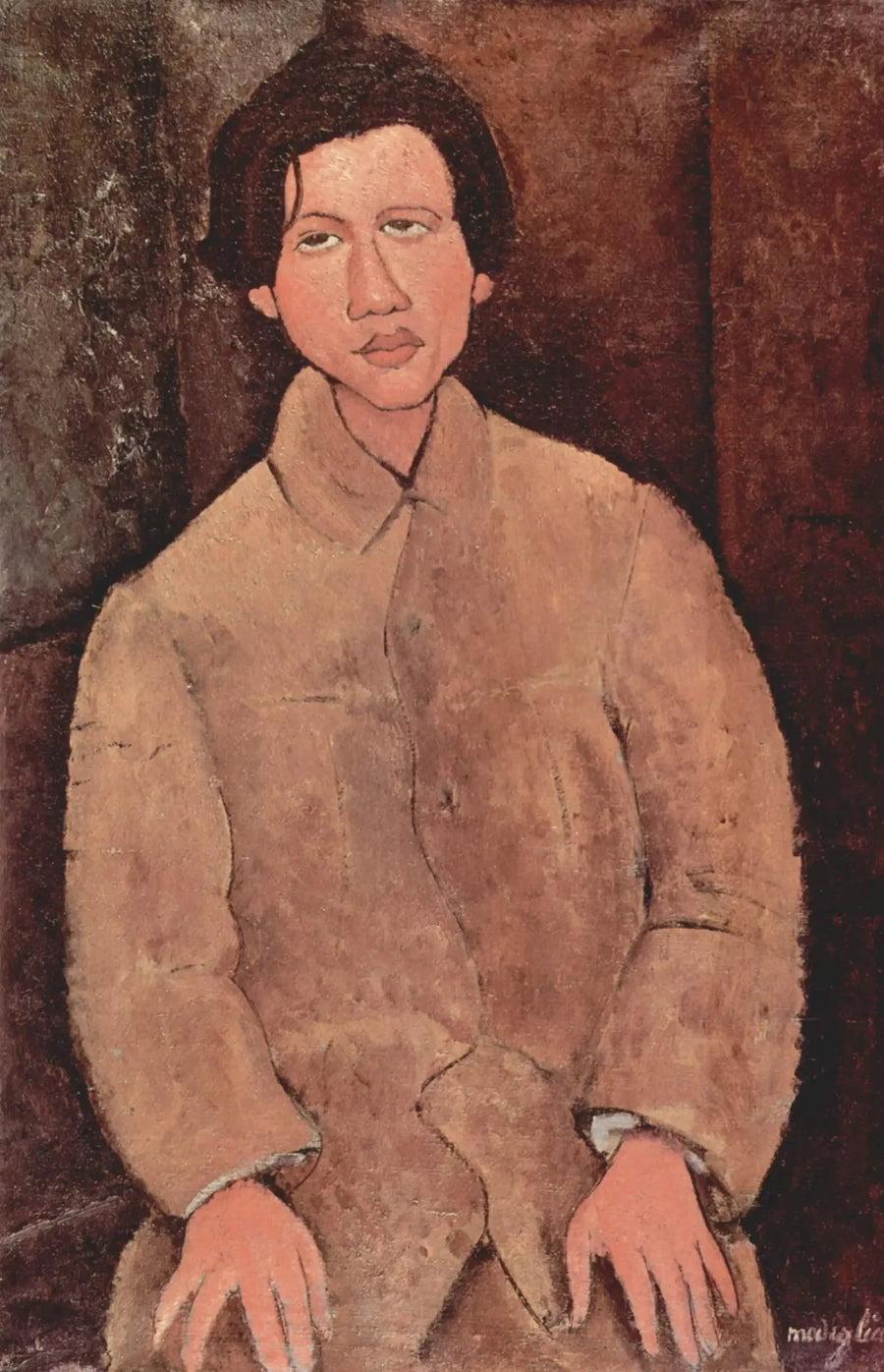 Portret Chaïma Soutine'a - Amedeo Modigliani
