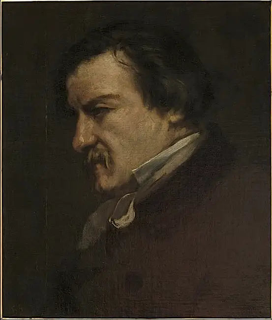 Portret Champfleury - Gustave Courbet