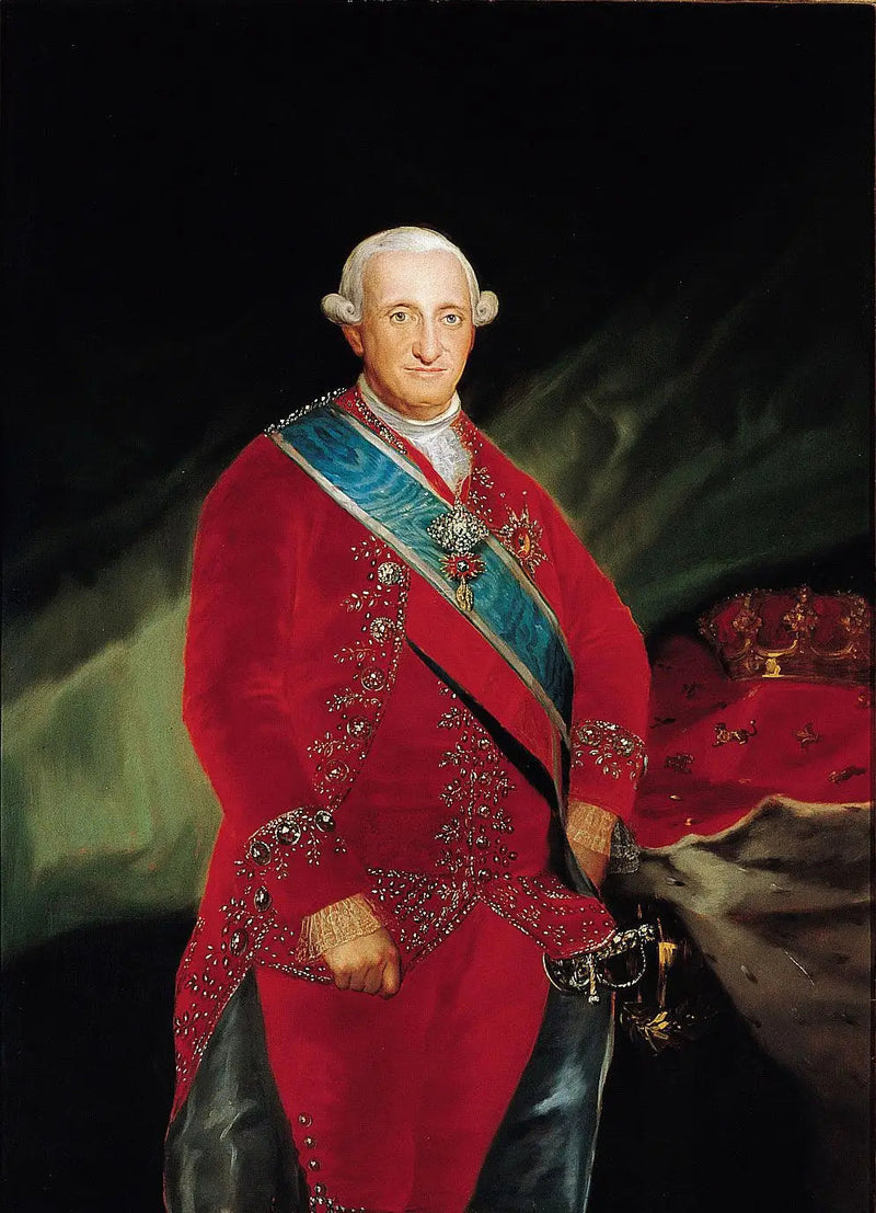 Portret Karola IV Hiszpańskiego - Francisco de Goya