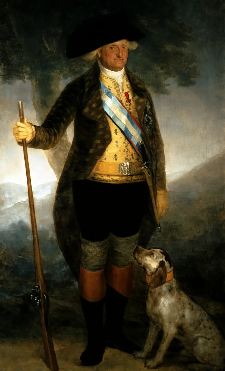 Portret Karola IV, króla Hiszpanii - Francisco de Goya
