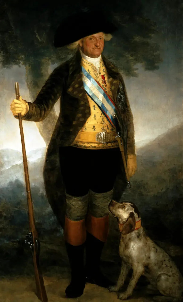 Portret Karola IV, króla Hiszpanii - Francisco de Goya