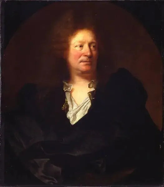 Portret Charles de La Fosse (1636-1716) - Hyacinthe Rigaud