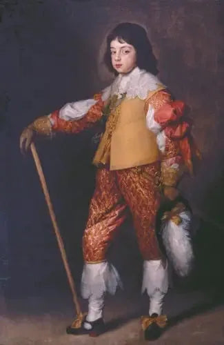 Portret Karola, księcia Walii, przyszłego Karola II - Antoine van Dyck