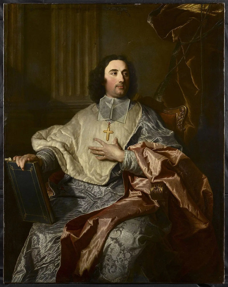 Portret Charles'a de Saint-Albin - Hyacinthe Rigaud