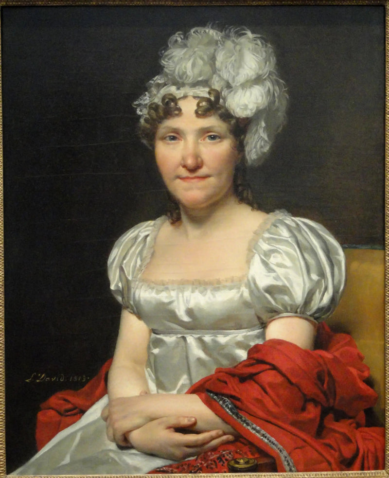 Portret Charlotte David - Jacques-Louis David