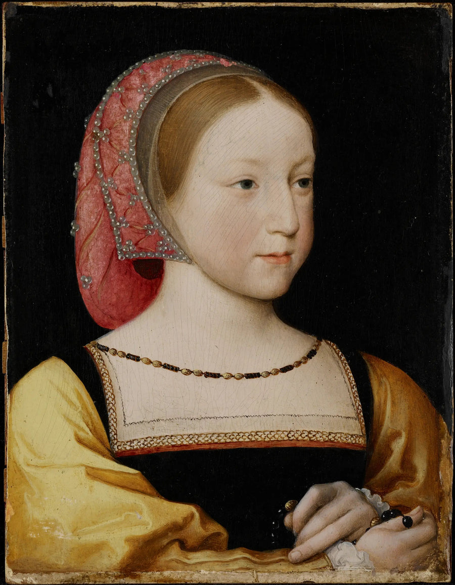 Portret Charlotte de Valois - Jean Clouet