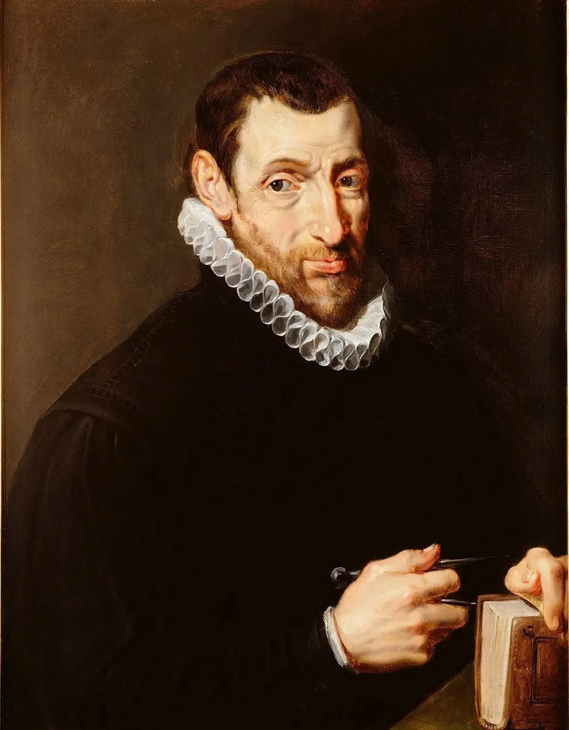 Portret Christophe'a Plantina - Peter Paul Rubens