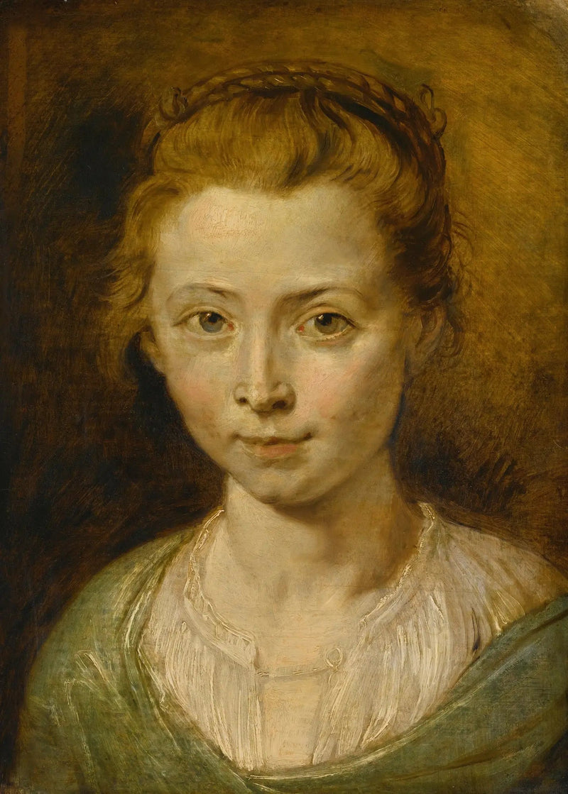 Portret Clary Sereny Rubens, córki artysty - Peter Paul Rubens