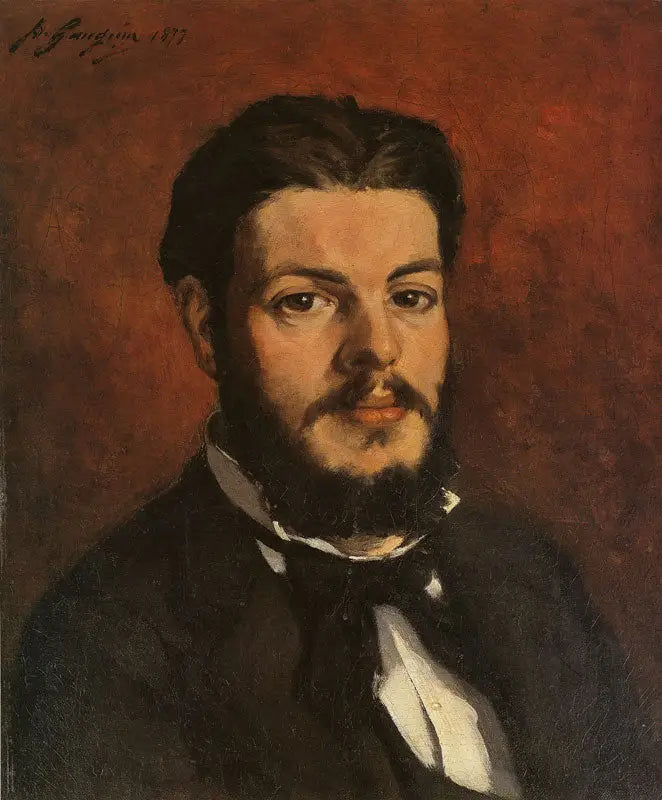 Portret Claude-Antoine-Charles'a Favre'a - Paul Gauguin