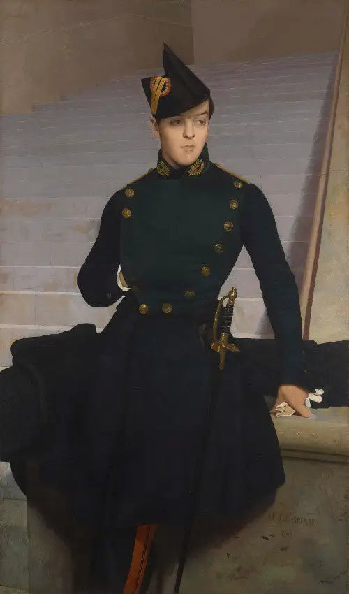 Portret Claude-Armanda Gérôme'a, brata artysty - Jean-Léon Gérôme