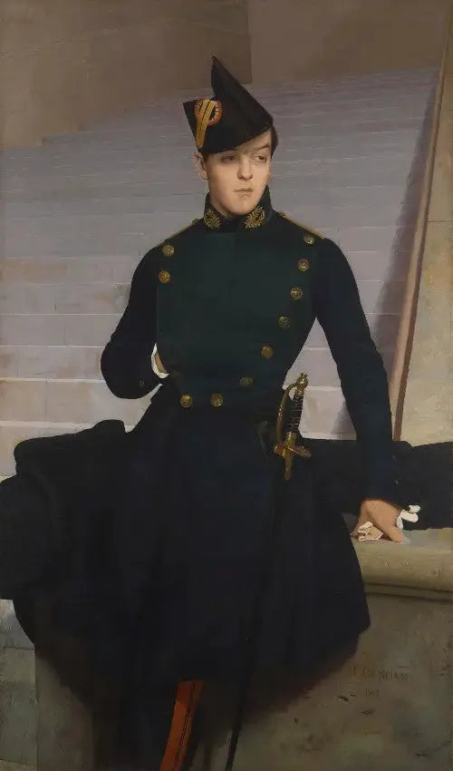 Portret Claude-Armanda Gérôme'a, brata artysty - Jean-Léon Gérôme
