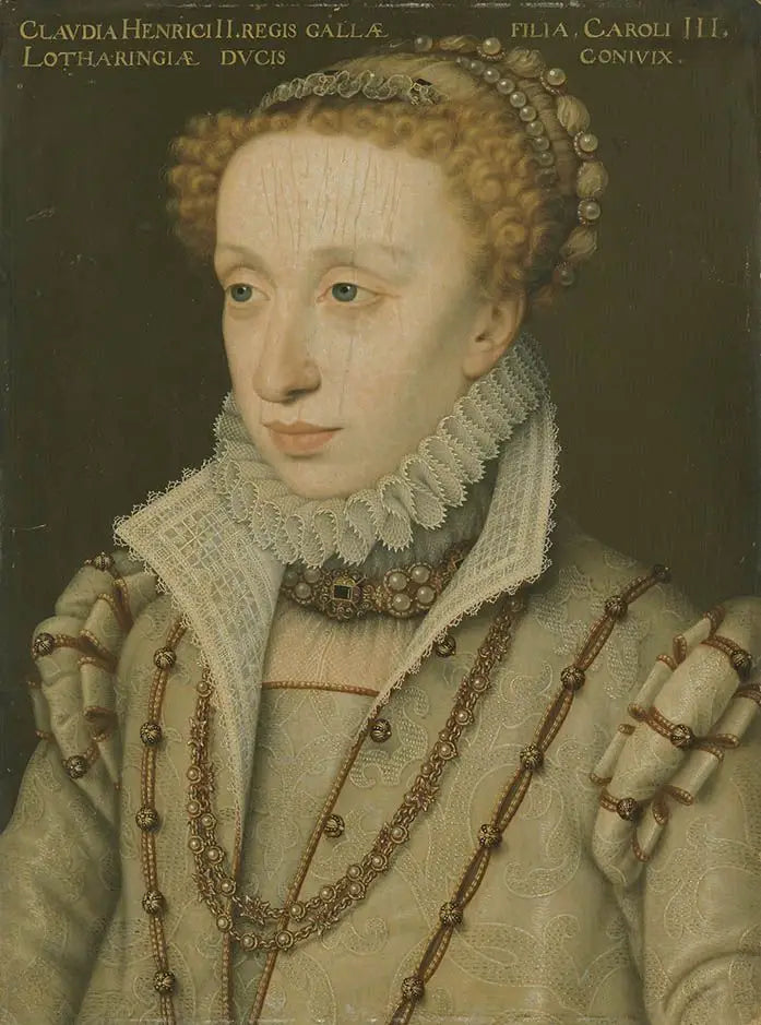 Portret Claudii de Valois (1547-1575) - François Clouet