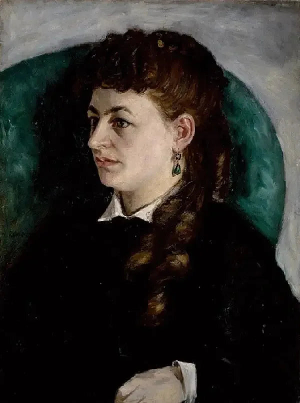 Portret Clémence Tréhot, zwanej panią Jules Le Cœur - Pierre-Auguste Renoir