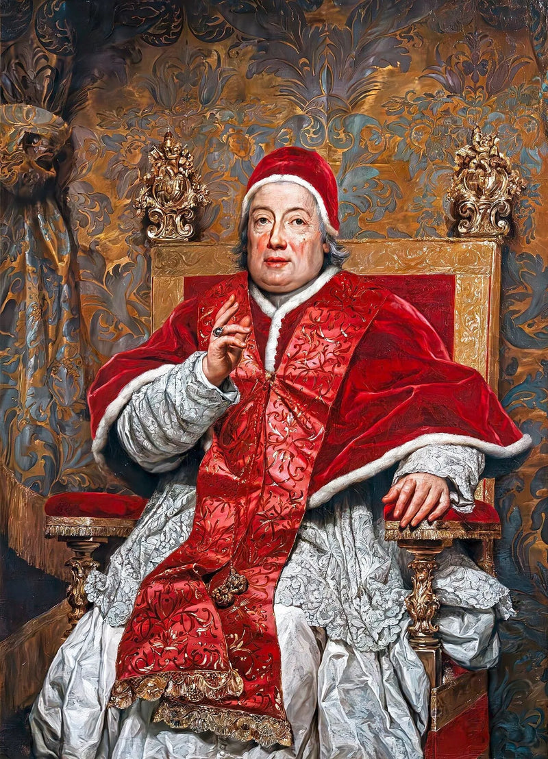 Portret Clementa XIII Rezzonico - Anton Raphael Mengs