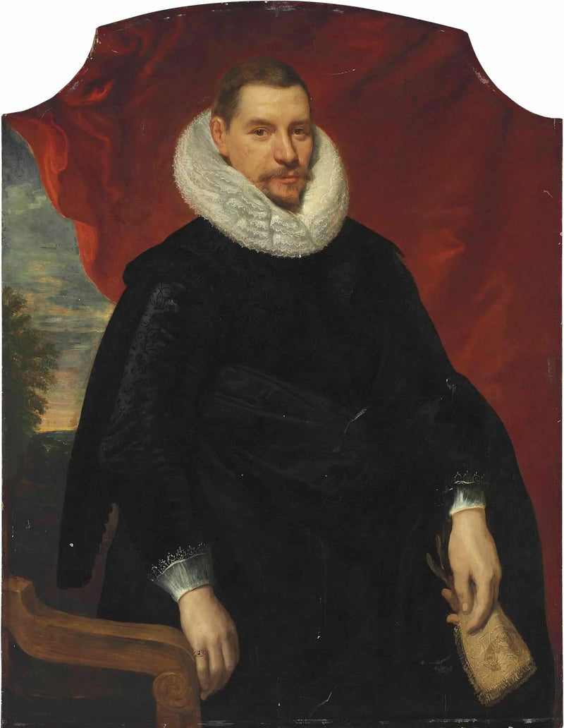 Portret Cornelisa van Lantschota (1572-1656), około 1620 - Peter Paul Rubens