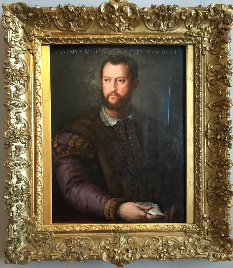 Portret Cosmeja I Medyceusza - Bronzino