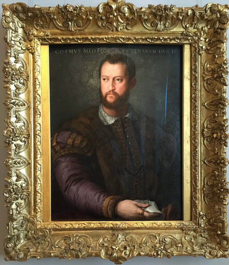 Portret Cosmeja I Medyceusza - Bronzino