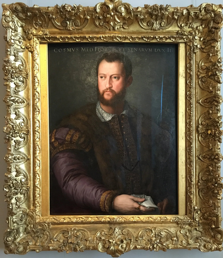 Portret Cosmeja I Medyceusza - Bronzino