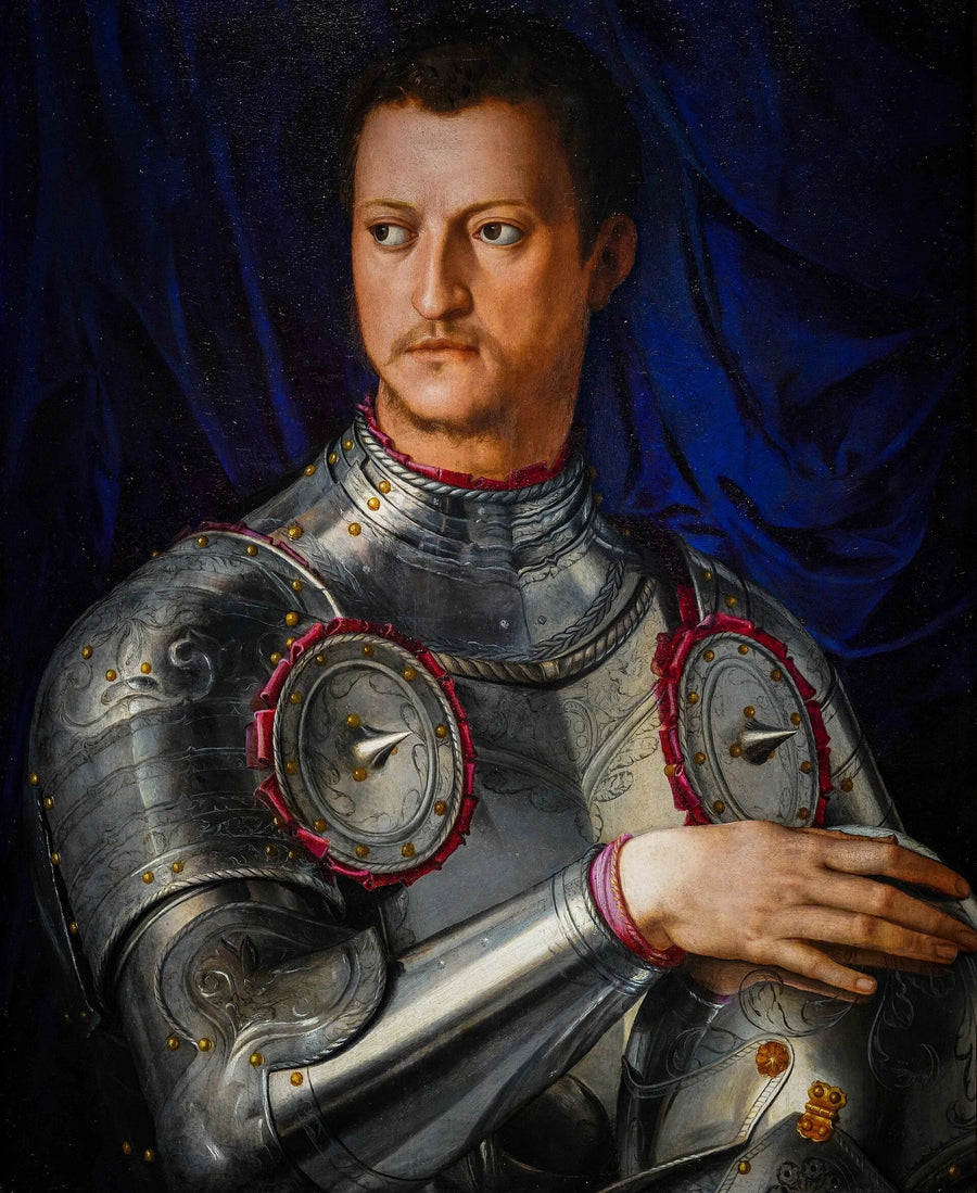 Portret Cosme I Medycejski - Bronzino