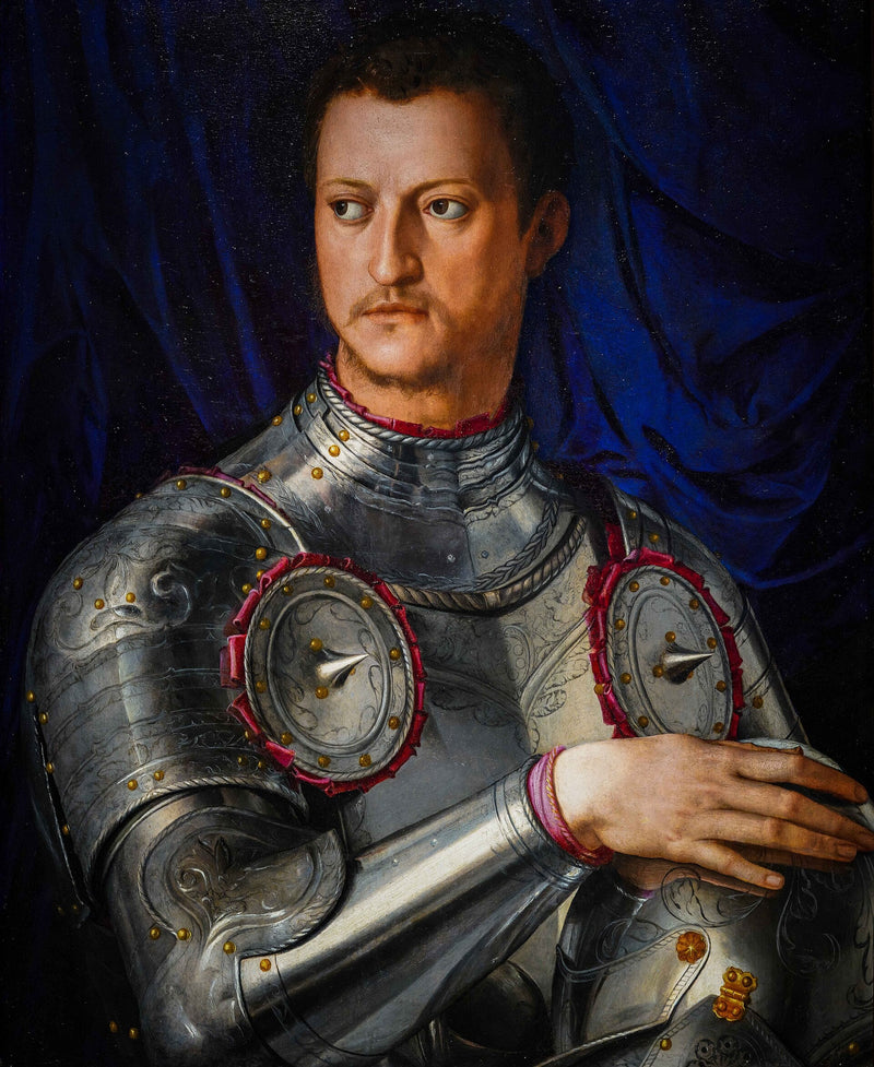 Portret Cosme I Medycejski - Bronzino