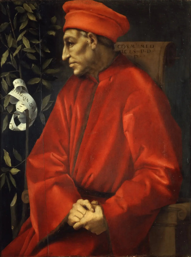 Portret Cosme'a Starszego - Pontormo