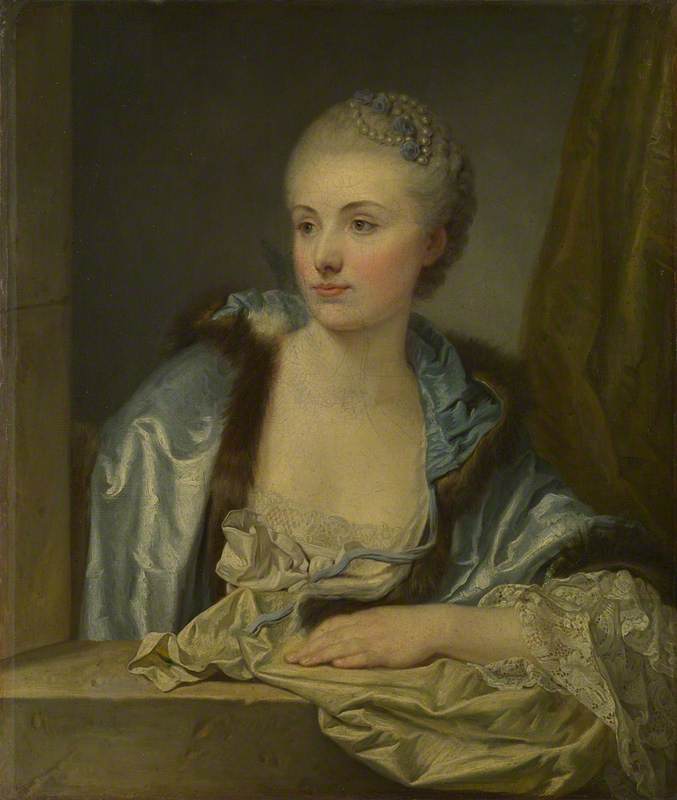 Portret damy (Madame de Gléon?) - Jean-Baptiste Greuze