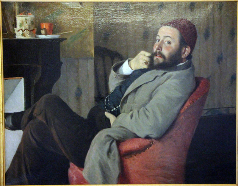 Portret Diego Martelli - Federico Zandomeneghi