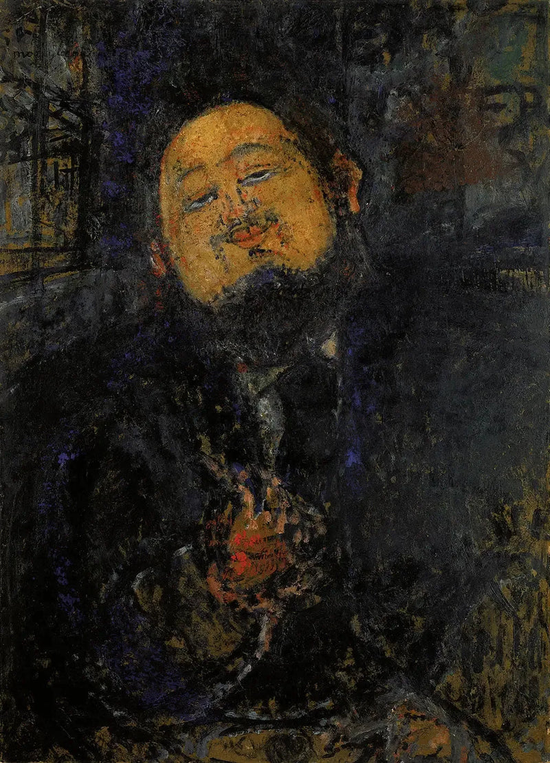 Portret Diego Rivery - Amedeo Modigliani