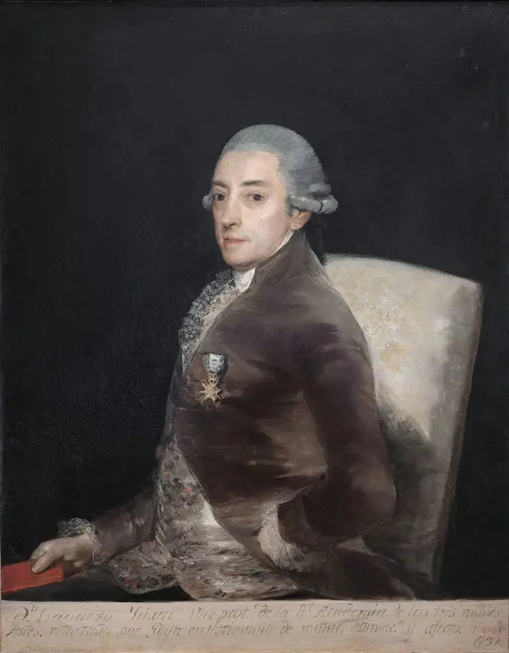 Portret Don Bernardo Iriarte - Francisco de Goya