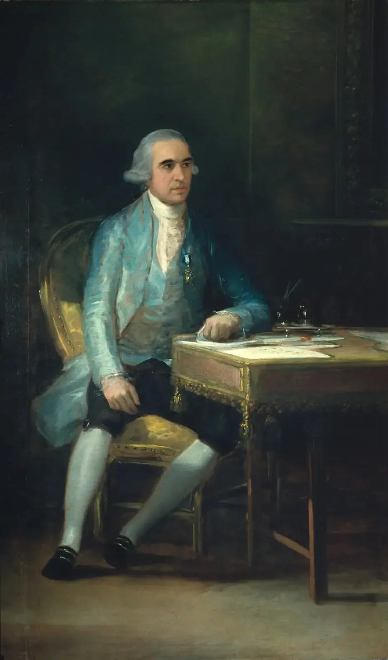Portret Don Francisco de Saavedra - Francisco de Goya