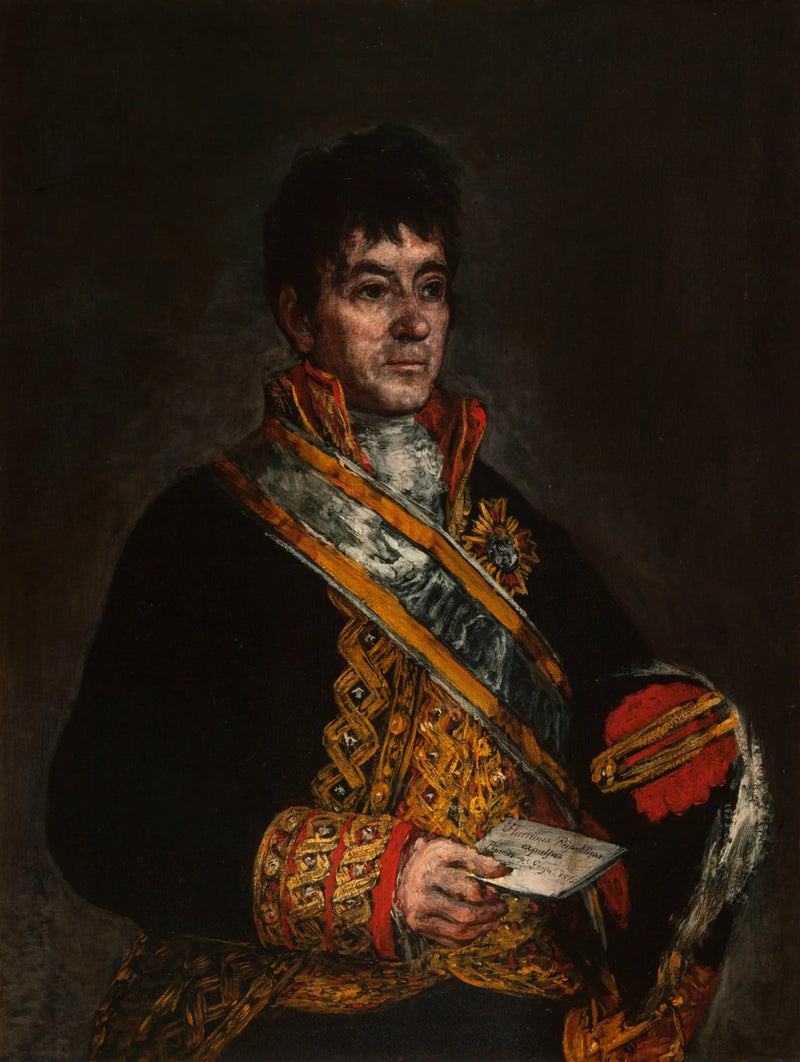 Portret Don Miguel De Lardizabal - Francisco de Goya
