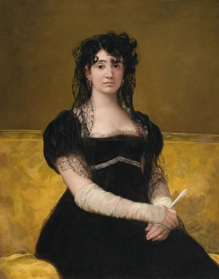 portret Doñi Antonii Zárate - Francisco de Goya