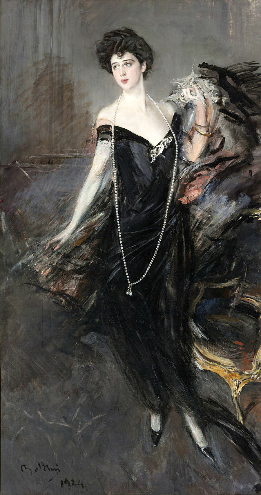 Portret Donny Franca Florio - Giovanni Boldini