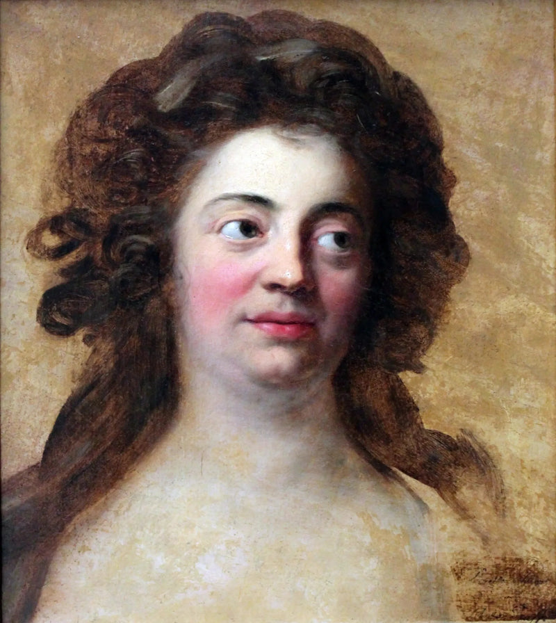 Portret Dorothei Schlegel, starszej córki filozofa Mojżesza Mendelssohna - Anton Graff